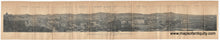 Load image into Gallery viewer, 1900 - Rome Italy Panorama - Panorama di Roma et suoi Contorni - Antique Print
