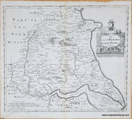 Genuine-Antique-Map-England---The-East-Riding-of-York-Shire-1722-Morden-Maps-Of-Antiquity