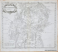 Genuine-Antique-Map-England---Westmorland-1722-Morden-Maps-Of-Antiquity