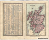 Genuine-Antique-Print-Scotland-1830-circa-Starling-Maps-Of-Antiquity