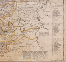 Load image into Gallery viewer, 1730 circa - A New &amp; Exact Map of the Electorate of Brunswick-Lunenburg and ye rest of ye Kings Dominions in Germany - Genuine Antique Map
