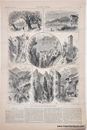 Genuine-Antique-Print-Menton-France-Views-of-Mentone-[sic]-and-the-Surrounding-District-1880-Harpers-Weekly-Maps-Of-Antiquity
