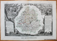 Antique-Map-France-French-Department-Dept.-de-la-Dordogne