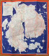 Antique-Printed-Color-Tourist-Map-A-Map-of-Mount-Desert-Island-and-Acadia-National-Park-Maine-1950-Robert-W.-Patterson-Chambers-of-Commerce-of-Bar-Harbor-Mount-Desert-and-Southwest-Harbor-Maine-1800s-19th-century-Maps-of-Antiquity