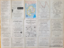 Load image into Gallery viewer, 1969 - The Island Of Mount Desert Maine Antique Map Genuine Vintage
