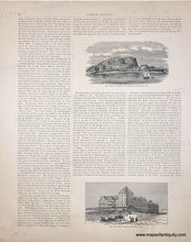 Load image into Gallery viewer, 1884 - Maine Summer Resorts - Antique Page with Prints

