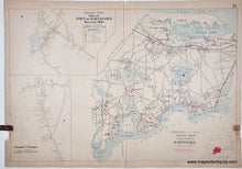 Load image into Gallery viewer, 1906 - Index Map to the Town of Barnstable, Marstons Mills, Santuit Village, Page 21 (MA) - Antique Map
