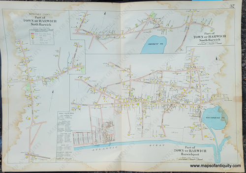 Antique-Map-Harwichport-North-Harwich-South-Harwich-Port-Page-37-Walker-Cape-Cod-Maps-of-Antiquity