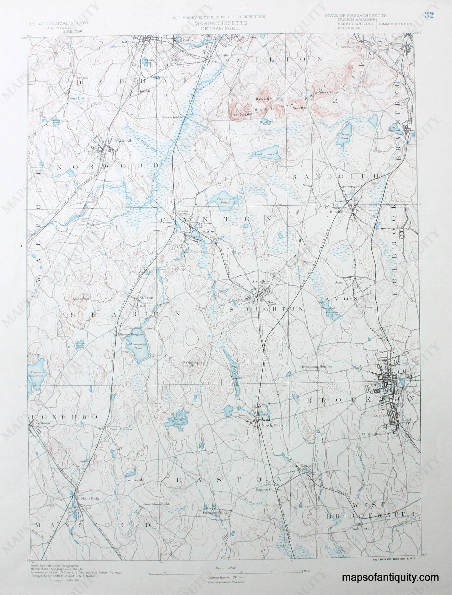 Topographical-Map-MA-Dedham-sheet-antique-topo-map-United-States-Massachusetts-General-1890-USGS-Maps-Of-Antiquity