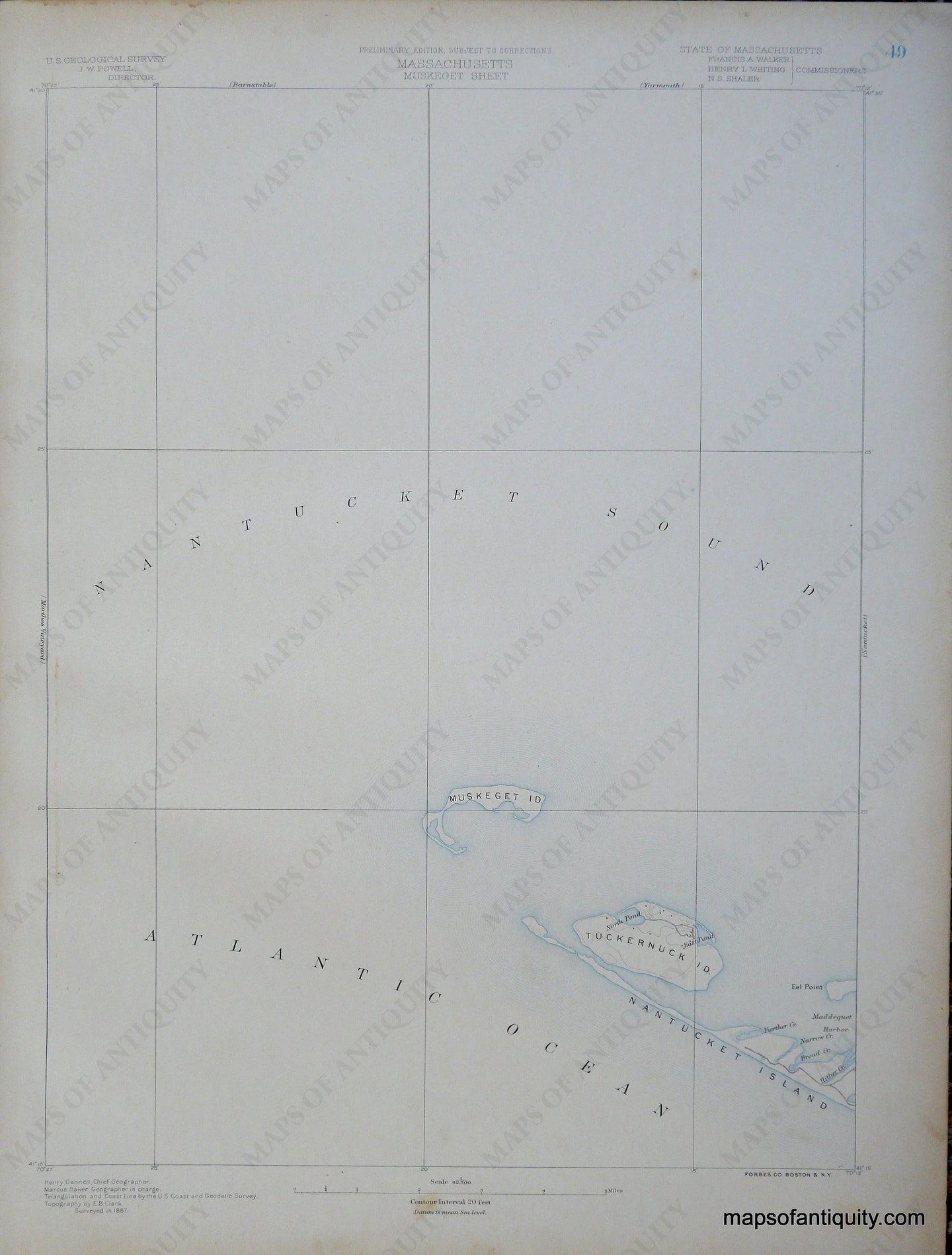 Topographical-Map-MA-Muskeget-sheet-antique-topo-map--United-States-Massachusetts-General-1890-USGS-Maps-Of-Antiquity