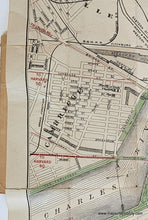 Load image into Gallery viewer, 1883 - The New Map of Boston - Antique
