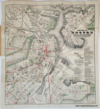 Load image into Gallery viewer, Antique-City-Map-The-New-Map-of-Boston--Boston-1883-Walker-Maps-Of-Antiquity
