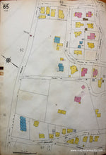 Load image into Gallery viewer, 1925 - Brookline Mass. Wards 64 And 65 Antique Map Genuine Hand-Colored
