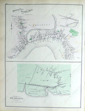 Load image into Gallery viewer, 1884 - Manchester And Amesbury Ferry Salisbury Point Massachusetts Antique Map Genuine Hand-Colored
