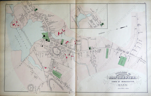 Antique-Hand-Colored-Map-Manchester-and-Amesbury-Ferry-and-Salisbury-Point-Massachusetts-United-States-Massachusetts-1884-Walker-Maps-Of-Antiquity