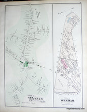 Load image into Gallery viewer, 1884 - Ipswich, Rowley, and Wenham, Massachusetts - Antique Map
