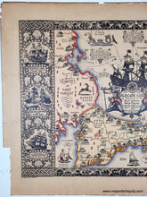 Load image into Gallery viewer, 1930 - The Map of Old Cape Cod - Antique Map
