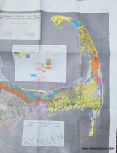 Load image into Gallery viewer, Old-Printed-Color-Map-Geologic-Map-of-Cape-Cod-and-the-Islands-Massachusetts-1986-US-Geological-Survey-Maps-Of-Antiquity
