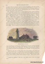 Load image into Gallery viewer, 1870-1890 - Highland Light Cape Cod Antique Print Genuine Illustrations
