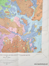 Load image into Gallery viewer, 1964 - Surficial Geology Of The Salem Quadrangle Massachusetts Vintage Map Geologic
