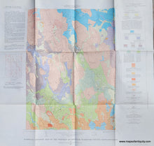 Load image into Gallery viewer, Genuine-Vintage-Map-Surficial-Geology-of-the-Whitman-Quadrangle-Massachusetts-1967-Richard-G-Petersen-and-Charles-E-Shaw-Jr-US-Geological-Survey-Maps-Of-Antiquity

