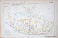Genuine-Antique-Map-Plate-4-Part-of-Northampton-MA-near-Bridge-St-Cemetery-and-Lampron-Park--1895-Miller-Maps-Of-Antiquity