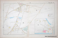 Genuine-Antique-Map-Plate-12-Part-of-Northampton-MA-near-St-Marys-Cemetery-and-Cooley-Dickinson-Hospital--1895-Miller-Maps-Of-Antiquity