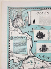 Load image into Gallery viewer, 1936 - Cape Cod - Genuine Antique Map
