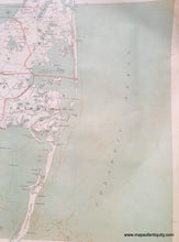 Load image into Gallery viewer, Antique map of Cape Cod towns including Brewster, Orleans, Harwich, and Chatham, Massachusetts, from 1891.
