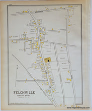 Load image into Gallery viewer, Antique-Hand-Colored-Map-So.-Lincoln/Part-of-Natick/Felchville-(MA)-United-States-Massachusetts-1889-Walker-Maps-Of-Antiquity
