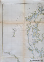 Load image into Gallery viewer, 1855 - Chesapeake Bay, Sketch C, Section No. III - Antique Chart
