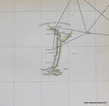 Load image into Gallery viewer, 1855 - Chesapeake Bay, Sketch C, Section No. III - Antique Chart
