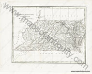 Antique-Hand-Colored-Map-Virginia-Maryland-and-Delaware-United-States-Mid-Atlantic-1835-T.G.-Bradford-Maps-Of-Antiquity
