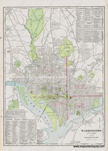 Load image into Gallery viewer, Genuine-Antique-Map-Washington-DC-District-of-Columbia-and-its-Principal-Suburbs.-1903-Cram-Maps-Of-Antiquity
