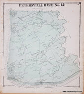 Genuine-Antique-Map-Petersville-Dist-No-12-Maryland---plate-31-1873-Titus-Maps-Of-Antiquity