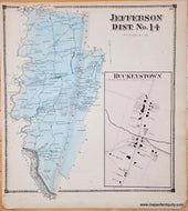 Genuine-Antique-Map-Jefferson-Dist-No-14-Maryland---plate-35-1873-Titus-Maps-Of-Antiquity