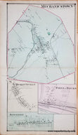 Genuine-Antique-Map-Mechanicstown-City-with-Burkittsville-Petersville-Dist--Point-of-Rocks-Buckeystown-Dist--and-Jefferson-Maryland---plate-62-63-1873-Titus-Maps-Of-Antiquity