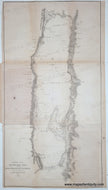 Genuine-Antique-Map-Sketch-Map-of-the-Dead-Sea-from-the-Observations-of-the-U-S-Expedition-Under-the-Command-of-Lt-W-F-Lynch-U-S-N-1848-1849-Lea-Blanchard-Maps-Of-Antiquity