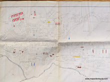 Load image into Gallery viewer, 1955 - Francis E Warren Air Force Base Antique Map Genuine
