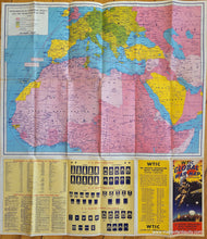 Load image into Gallery viewer, Genuine-Antique-Folding-Map-WTIC-Global-War-Map--First-Edition-1943-Rand-McNally-Company-WTIC-Maps-Of-Antiquity
