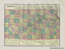 Load image into Gallery viewer, Antique-Map-State-United-States-U.S.-Midwest-Kansas-Nebraska-Home-Library-and-Supply-Association-Pacific-Coast-1892-1890s-1800s-Late-19th-Century-Maps-of-Antiquity-
