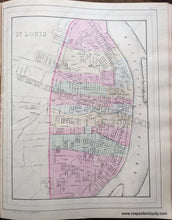 Load image into Gallery viewer, 1884 - Double-Sided Sheet With Multiple Maps: Centerfold County And Township Map Of The States Iowa
