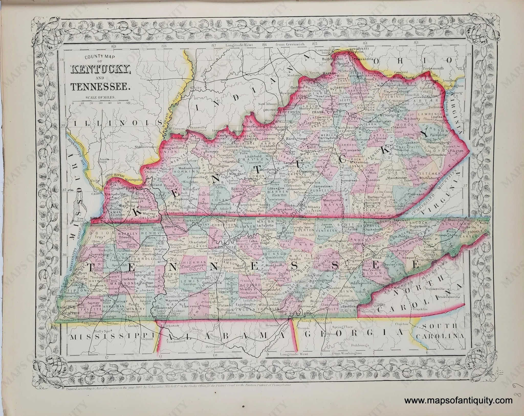 Tn County Map