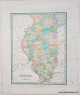Genuine-Antique-Map-Illinois-1838-1846-Bradford-Maps-Of-Antiquity