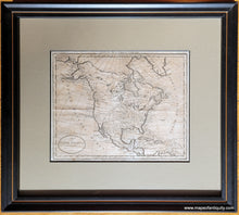 Load image into Gallery viewer, NAM054FR-Antique-Map-North-America-latest-discoveries-1800-Thomas-Andrews-Morse-Maps-Of-Antiquity
