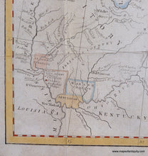 Load image into Gallery viewer, Antique-hand-colored-framed-Map-A-Map-of-the-Northern-&amp;-Middle-States;-Comprehending-the-Western-Territory-&amp;-the-British-Dominions-in-north-America.-From-the-Best-Authorities.-North-America--1792-Morse-Maps-Of-Antiquity-1800s-19th-century
