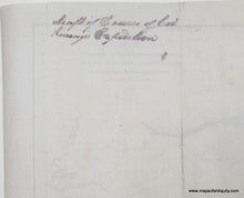 Load image into Gallery viewer, 1845 - Central US - Map of the Route Pursued by the Late Expedition under the command of Col. S.W. Kearny, U.S. 1st Dragoons. - Genuine Antique Map
