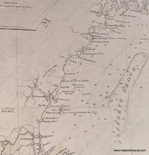 Load image into Gallery viewer, 1828 - The North Eastern Coast Of America From New York To Cape Canso Including Sable Island Blunt
