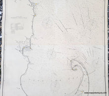 Load image into Gallery viewer, 1902 - Geo. W. Eldridge&#39;s Chart D, Massachusetts Bay and the Coast from Chatham to Gloucester - Antique Chart
