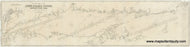 Black-and-White-Linen-Backed-Antique--Nautical-Chart-Eldridge's-Chart-of-Long-Island-Sound-Newport-to-New-York-Connecticut-Long-Island-1877-Eldridge-Maps-Of-Antiquity